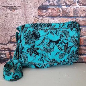 Large Double Compartment Organizer Shoulder Bag